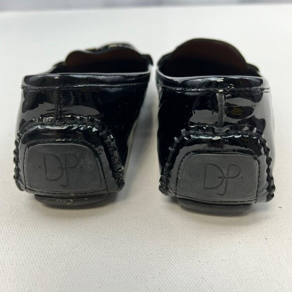 Donald J Pliner Women’s Viky Shiny Loafers Black Size 6.5 - Picture 7 of 10